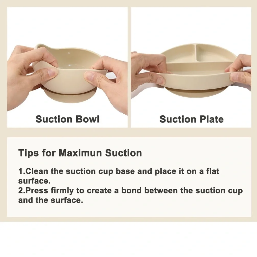 SILICONE FEEDING SET